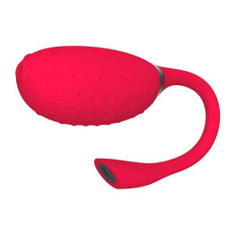 Fugu Red Clitoral Vibe Remote Control