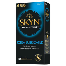 Latex Free Condoms Extra Lubricated 10 Pack