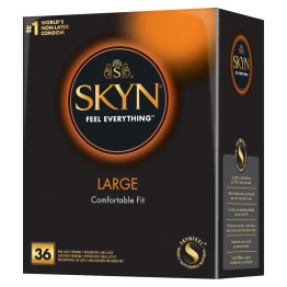 Latex Free Condoms Large 36 Pack
