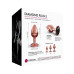 Diamond Butt Plug Rose Gold Small