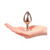 Diamond Butt Plug Rose Gold Medium