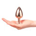 Diamond Butt Plug Rose Gold Large