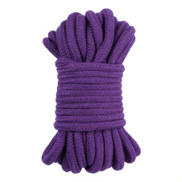 Tie Me Up Soft Cotton Rope 10 Metres Purple