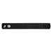 Red Silicone Adjustable Cock Strap Black