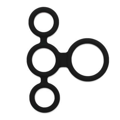 Quatro Cock Ring And Ball Splitter