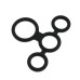 Quatro Cock Ring And Ball Splitter