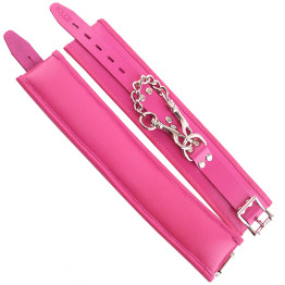 Wrist Cuffs Padded Pink