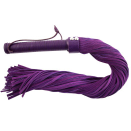 Purple Suede Flogger