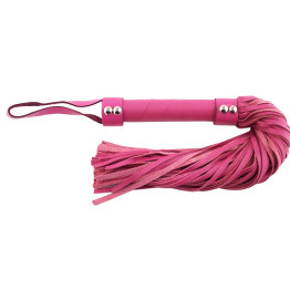 Pink Leather Flogger