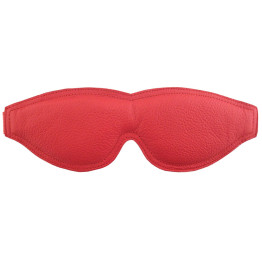 Large Red Padded Blindfold